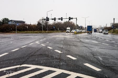 Zimowe działania na drogach