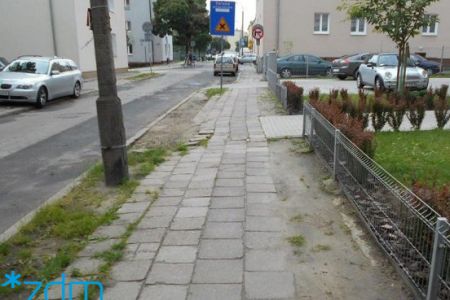 Wyremontujemy chodnik na ulicy Galla