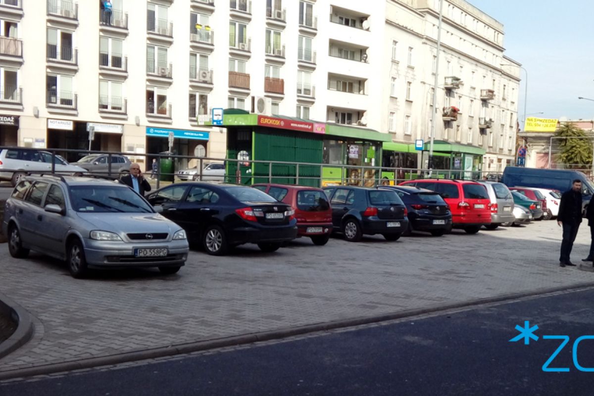 Prace na parkingu przy ul. Piaskowej