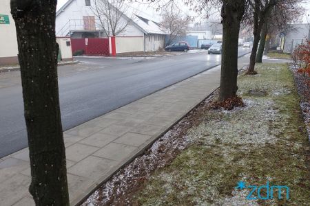 Wyremontowaliśmy chodnik na ulicy Dworskiej