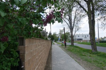 Nowy chodnik na ulicy Michałowo