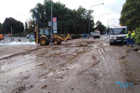 Awaria wodociągowa na ul. Strzeleckiej