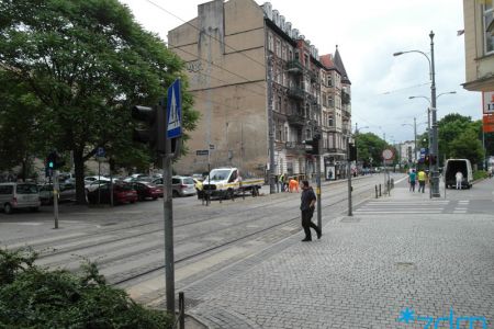 Wyłączenie sygnalizacji na skrzyżowaniu ul. Zielonej, Za Bramką i pl. Bernardyńskiego