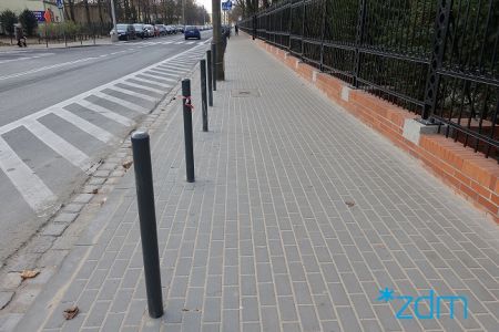 Chodniki i miejsca postojowe na Ogrodach