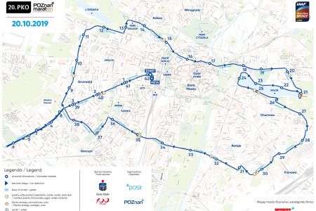 W niedzielę 20. PKO Poznań Maraton i zmiany w organizacji ruchu