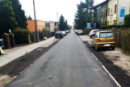 Umacniamy pobocza na ul. Lęborskiej