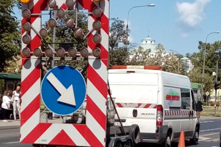 Czwartkowe prace drogowe