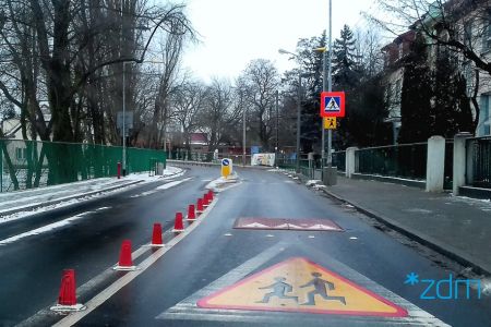 Bezpieczniejsze dojście do szkoły przez ul. Fabianowo