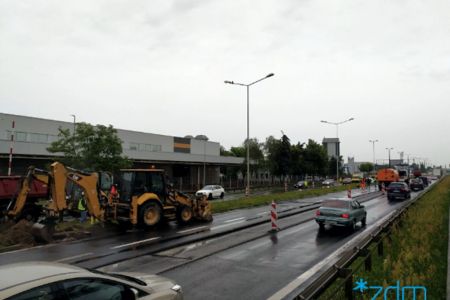 Prace na poznańskich ulicach