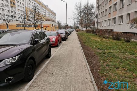 Wyremontowany chodnik na os. Piastowskim