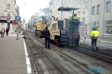 Prace na Garbarach - kolejne etapy