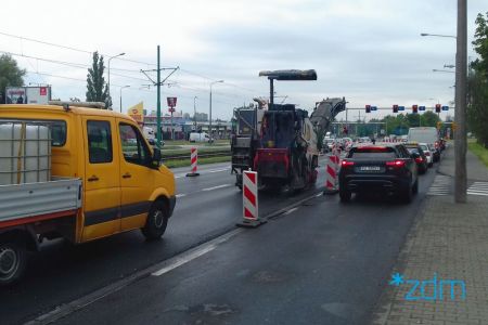 Prace na poznańskich ulicach