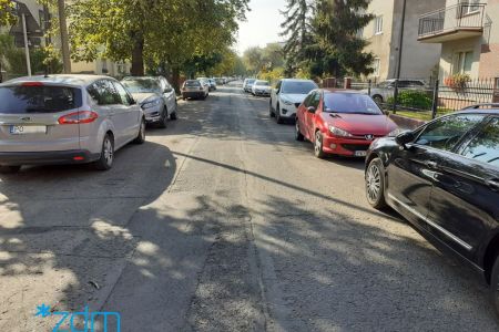 Remont jezdni i chodnika na ul. Saperskiej