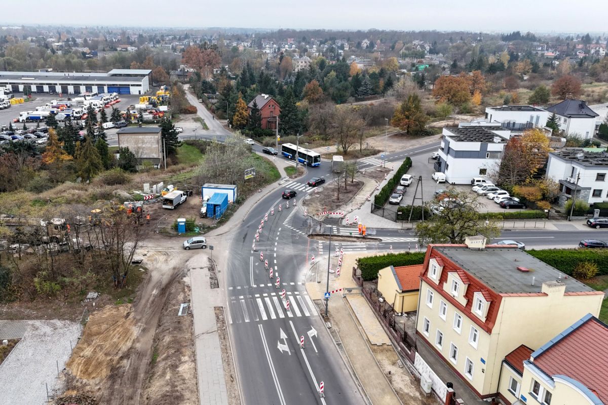 Zmiany na skrzyżowaniu ul. Dalekiej i Dmowskiego