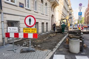 Remont chodnika na ul. Łąkowej