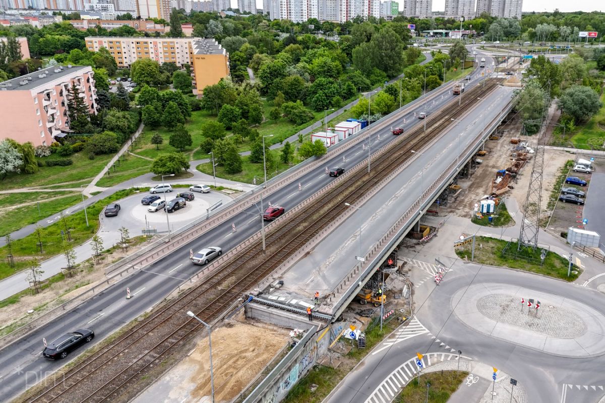 Zmiana w organizacji ruchu na wiadukcie nad ul. Wagrowską