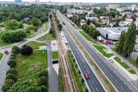 Ulica Warszawska w pełni przejedna