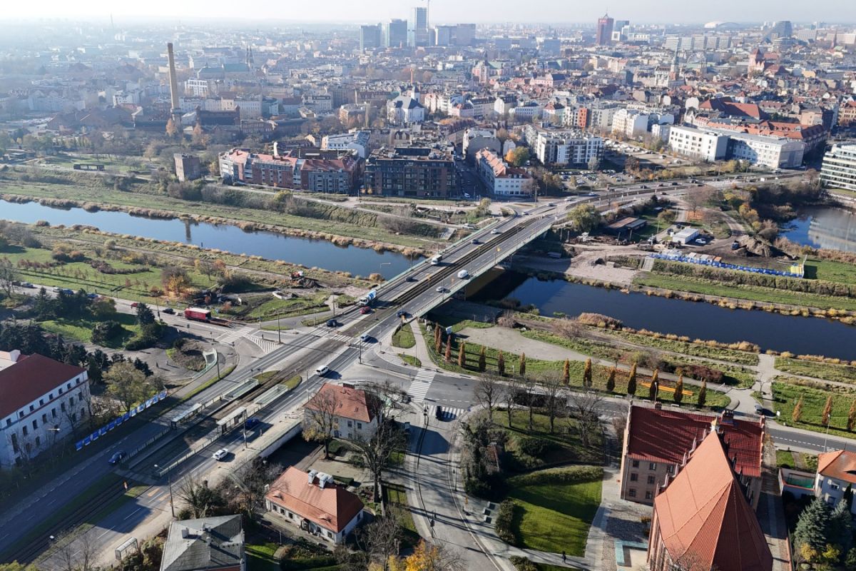 Zmiany w rejonie mostu Chrobrego