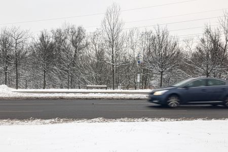 Zimowe działania na drogach