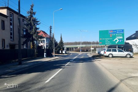 Jezdnia ul. Światopełka.