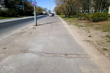 Wyremontujemy chodnik na ulicy Wiatracznej