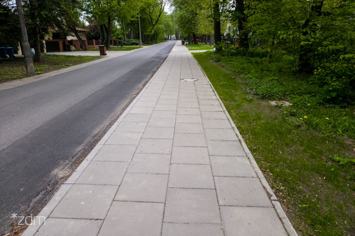 Nowy chodnik na Szczepankowie