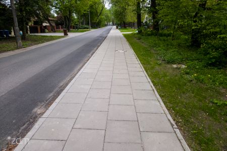 Nowy chodnik na Szczepankowie