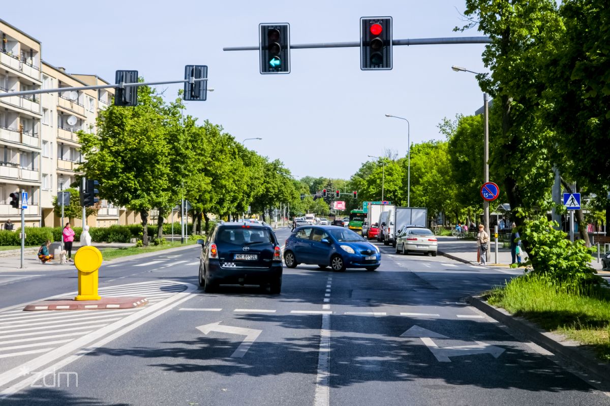 Bezpieczniej na skrzyżowaniu ulic Grochowska – Świt