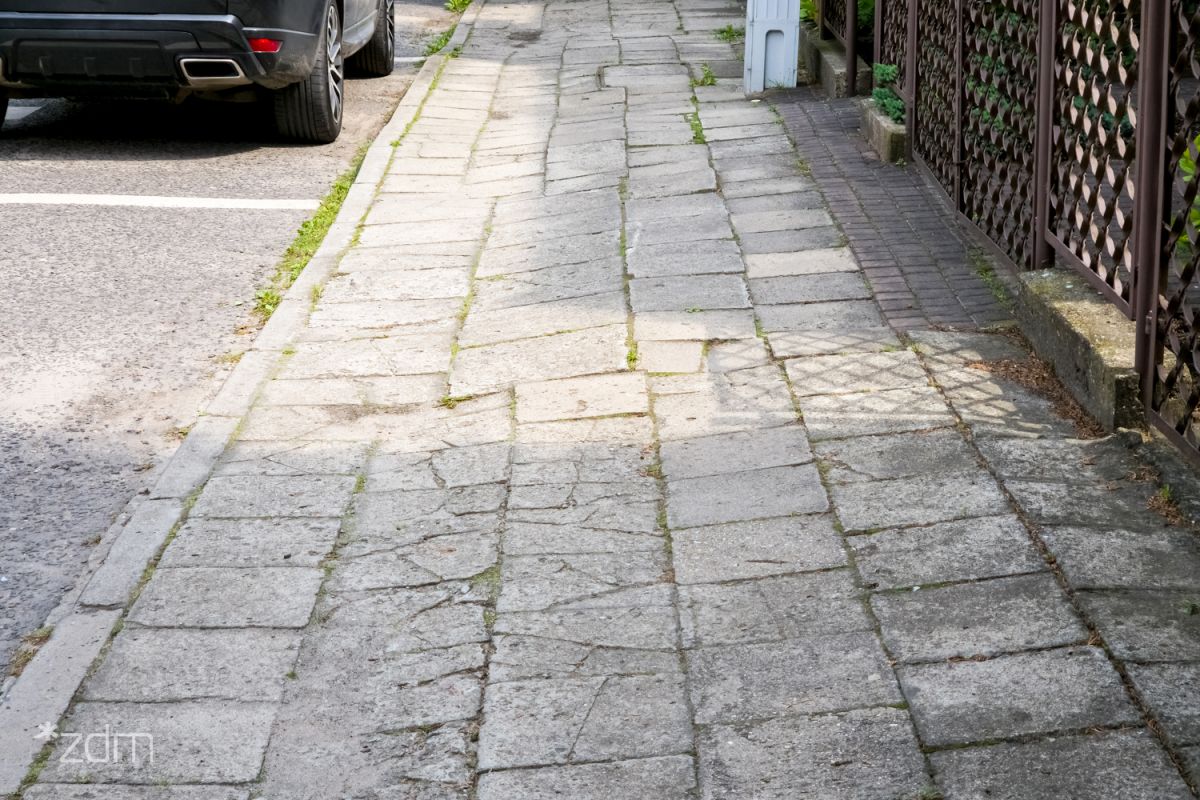 Wyremontujemy chodnik na ulicy Rodziewiczówny