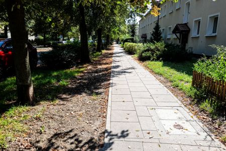 Nowy chodnik na Ściegiennego