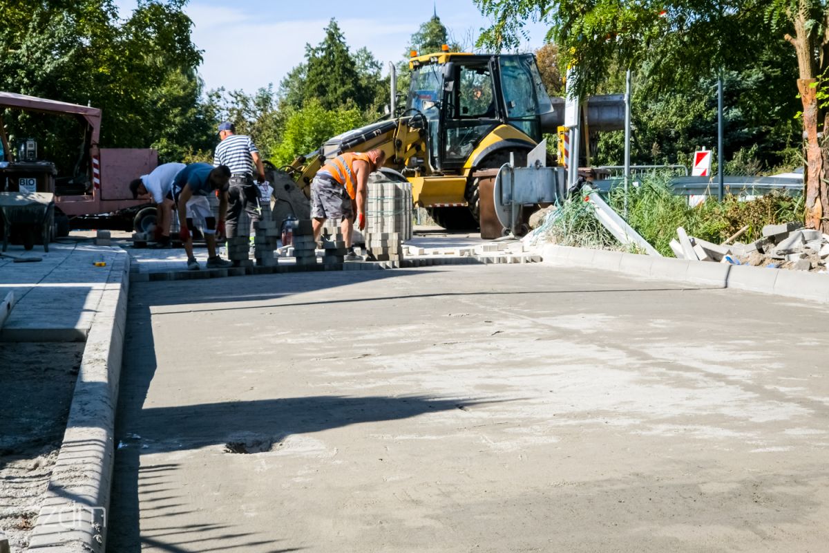 Postęp prac na Morasku