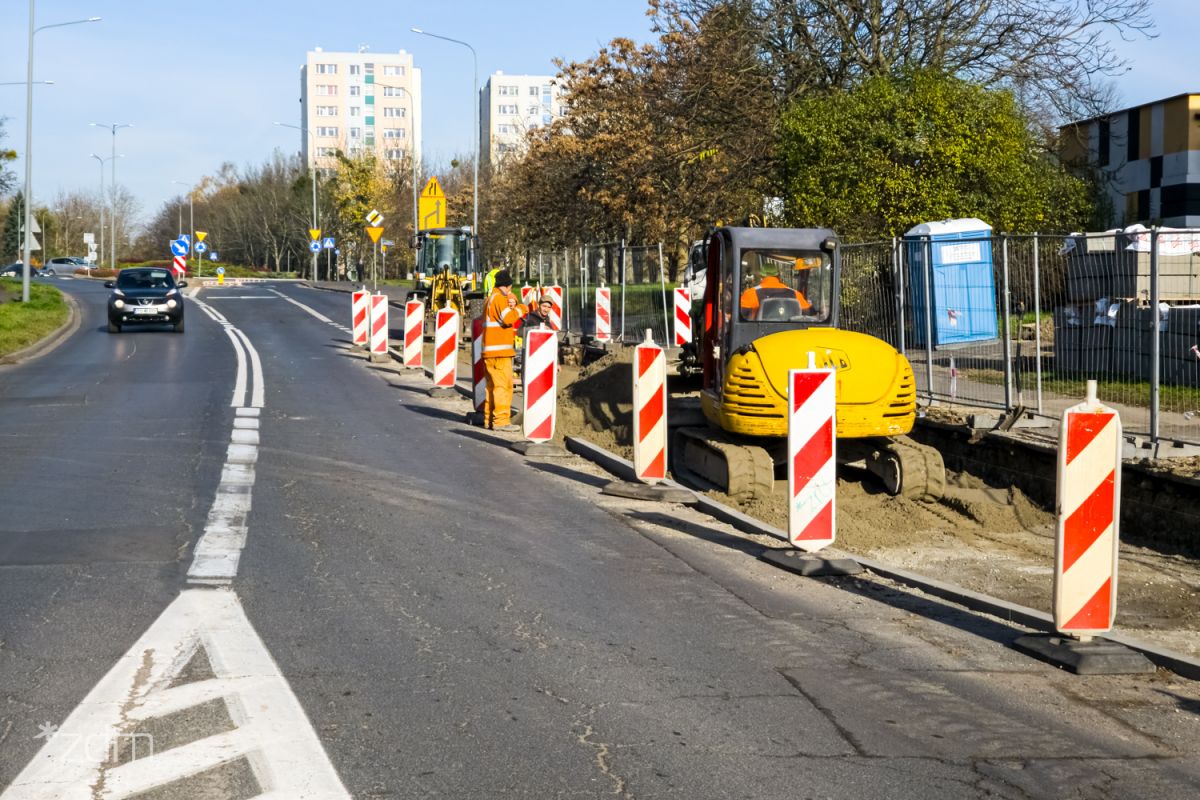 Prace na przystankach