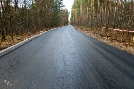 Ulica Leśna już przejezdna