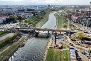Wyłączenie z ruchu ul. Wieżowej i rozbiórka mostu