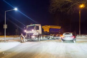 Zimowe działania na poznańskich ulicach