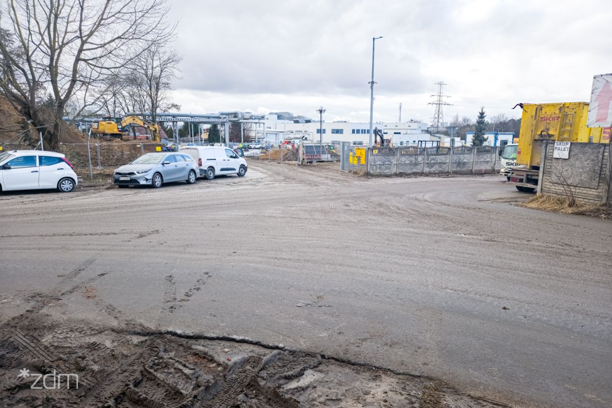 Utrudnienia w związku z rozbudową na ul. Syreniej