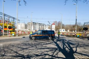 Awaryjne zamknięcie przejazdu kolejowego w ciągu ul. Krańcowej