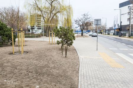 Nowy chodnik na Podolanach