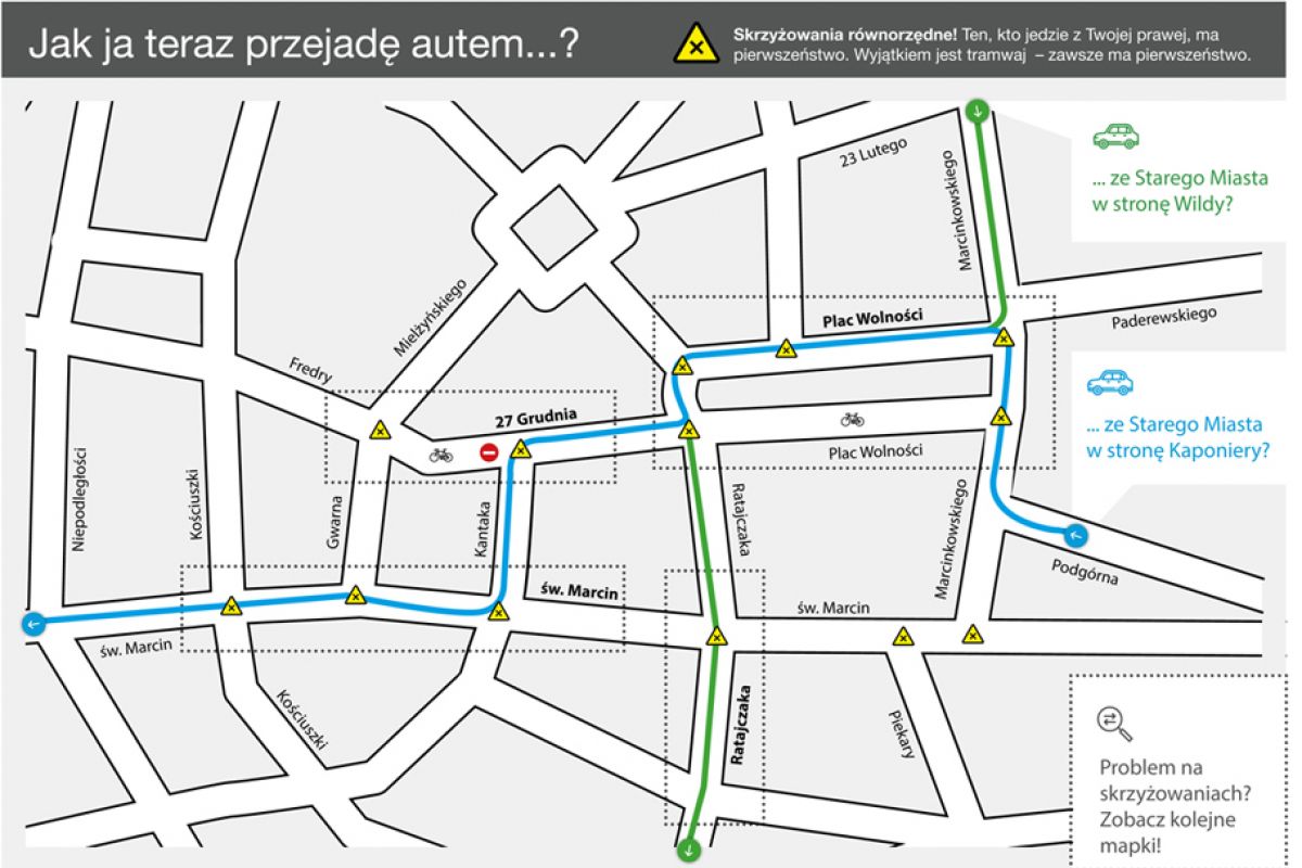 Jak poruszać się po strefie Tempo 30