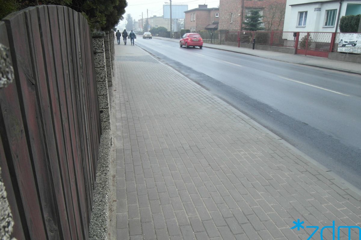 Wyremontowaliśmy kolejne chodniki