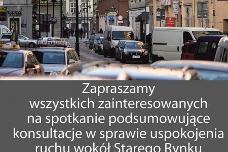 Podsumowanie konsultacji - zapraszamy na spotkanie