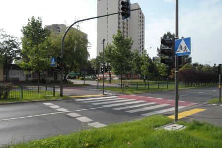 Chartowo / Bliźniąt - uruchomienie sygnalizacji świetlnej