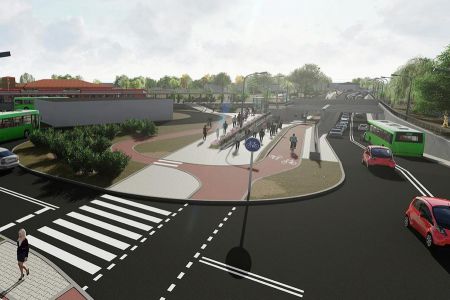 Francuzi zaprojektują węzeł komunikacyjny Grunwaldzka