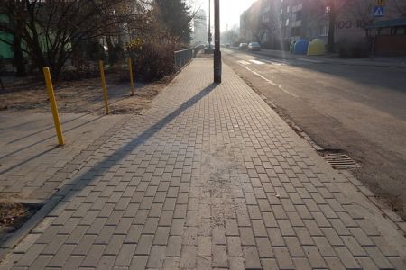 Na Ratajach z myślą o pieszych