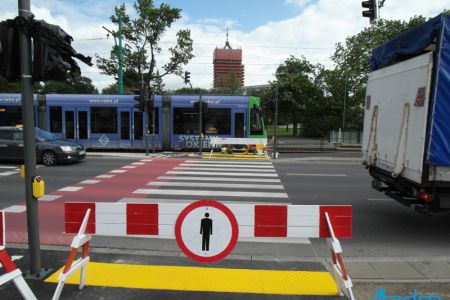 Przejście na ul. Matyi już niemal gotowe
