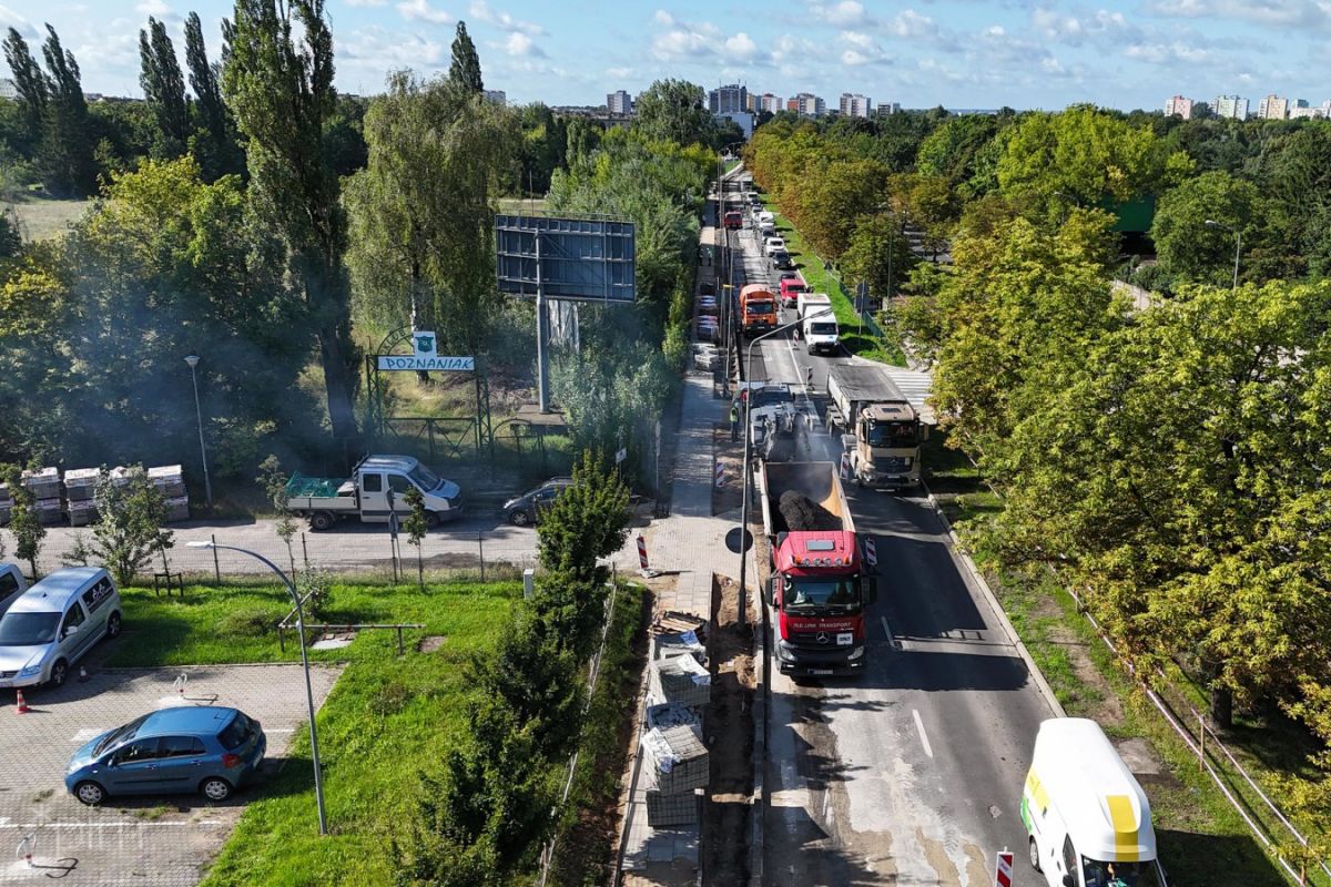 Równy asfalt i zmiany na ul. Reymonta