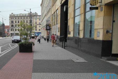 Zieleń z myślą o przechodniach
