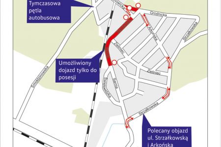 Komunikacyjne zmiany na Zielińcu