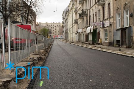 Przebudowa ul. Rybaki - aktualny stan prac