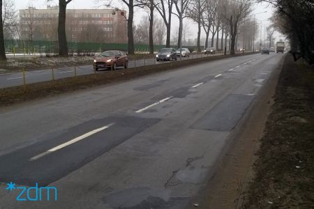 Miesiąc prac na ul. Dąbrowskiego